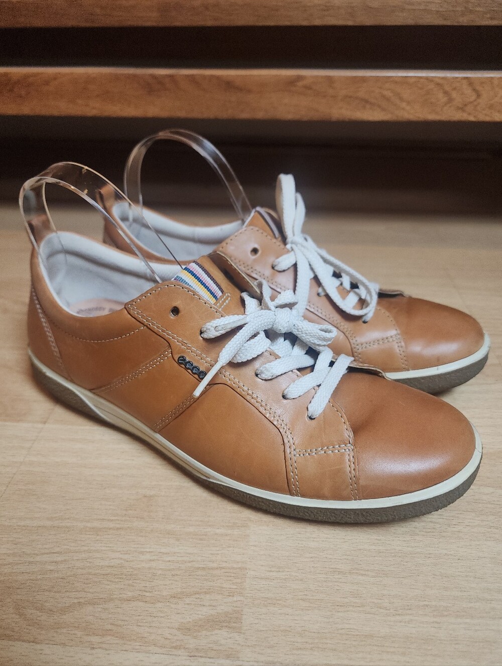ECCO Brown Leather‎ Sneakers Size EU 41 Unisex?